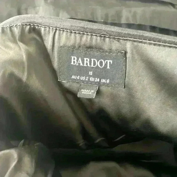 BARDOT- NWT COCO MINI DRESS IN BLACK Sz XS - Picture 8 of 10